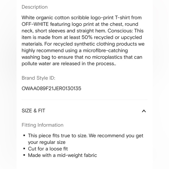 Authentic Off-White T Shirt - Picture 12 of 12